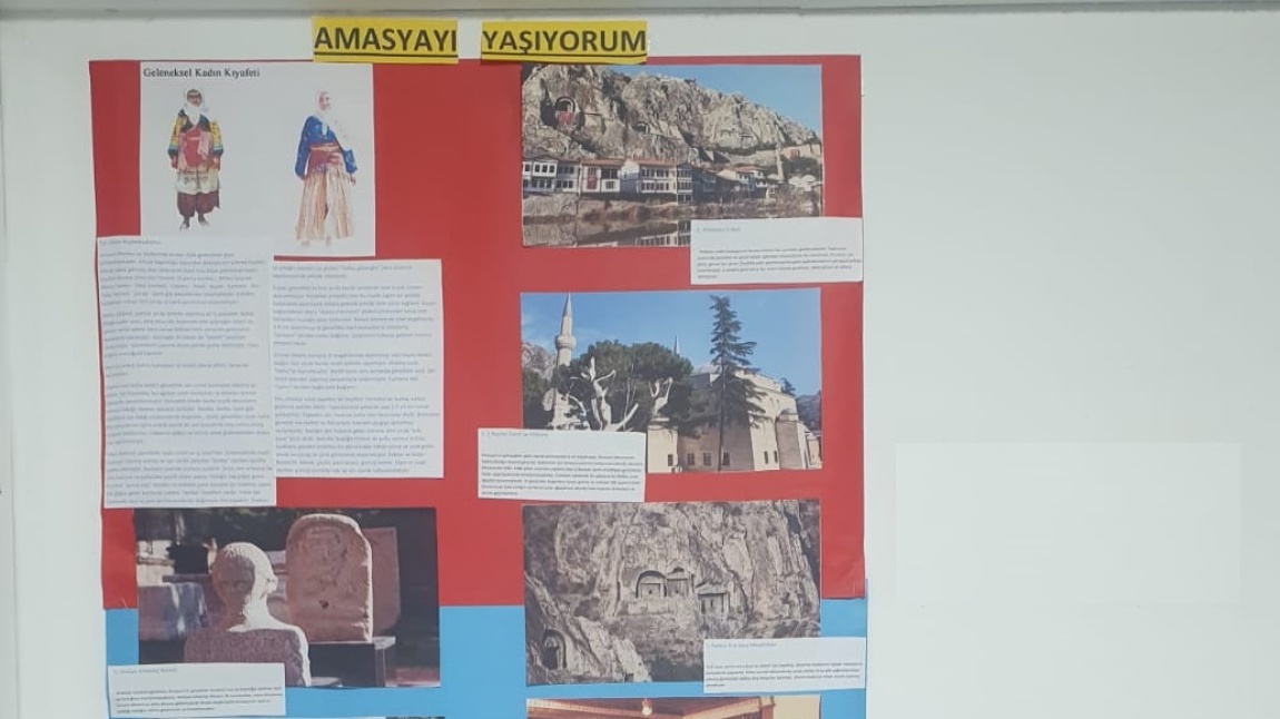 Amasya'yı Yaşıyorum Projesi kapsamında etkinliklerimiz devam ediyor.